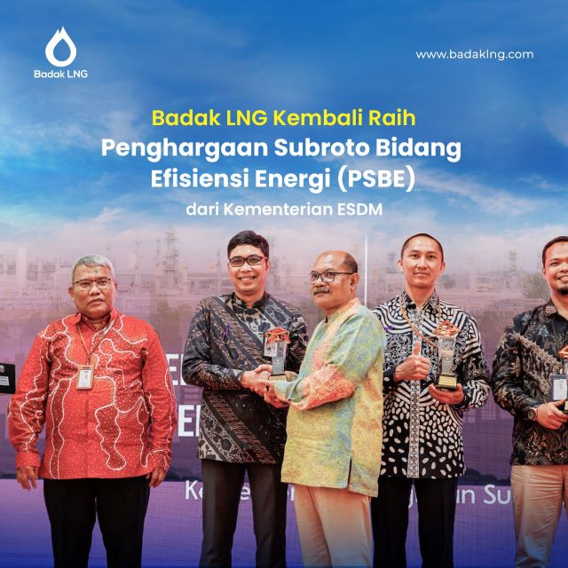 Badak LNG Raih Penghargaan Subroto