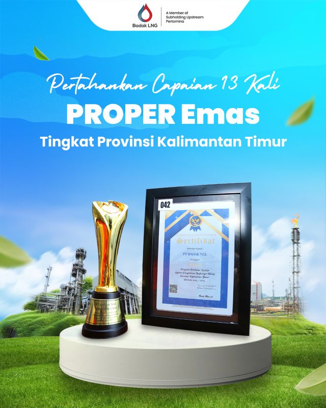 Badak LNG Raih Penghargaan PROPERLINK dalam Peringatan Hari Lingkungan Hidup Sedunia 2025